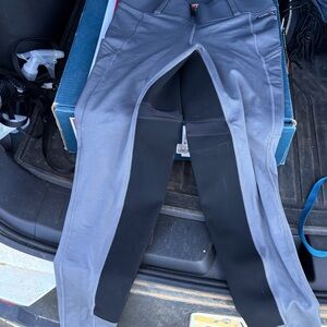 Kerrits Grey and Black Performance Riding Joggers
